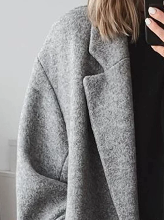 Winterjas - stijlvolle oversized damesjas voor warmte en flair
