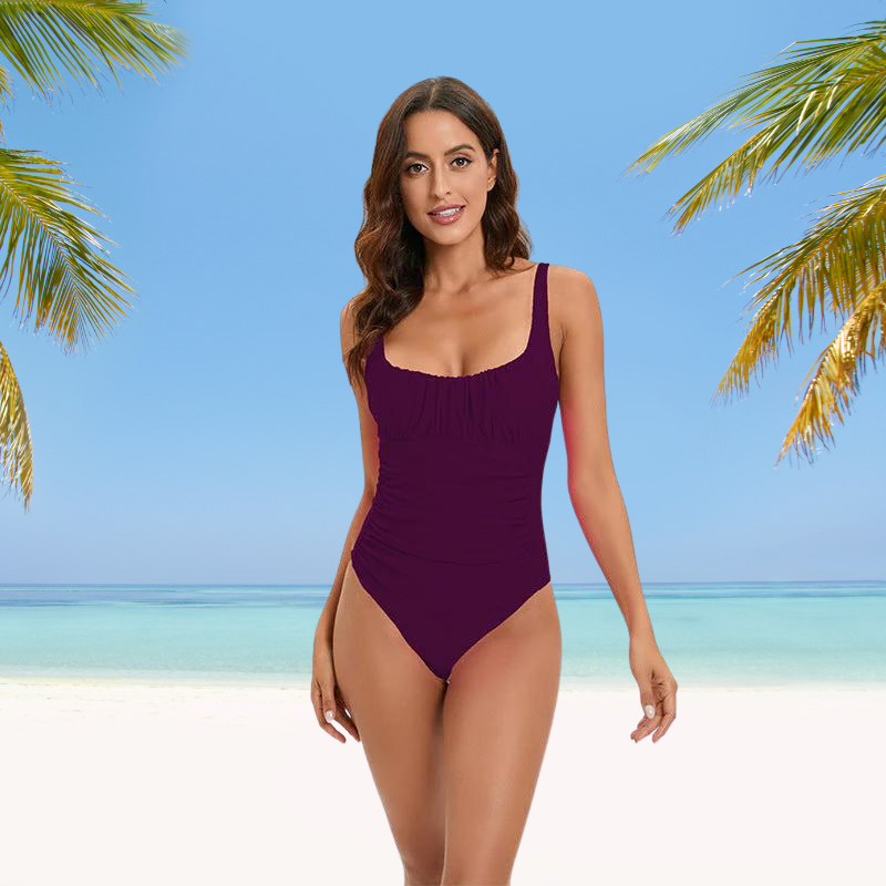 Dames éénstuk badmode - elegante strandoutfit voor ontspannen bij het zwembad