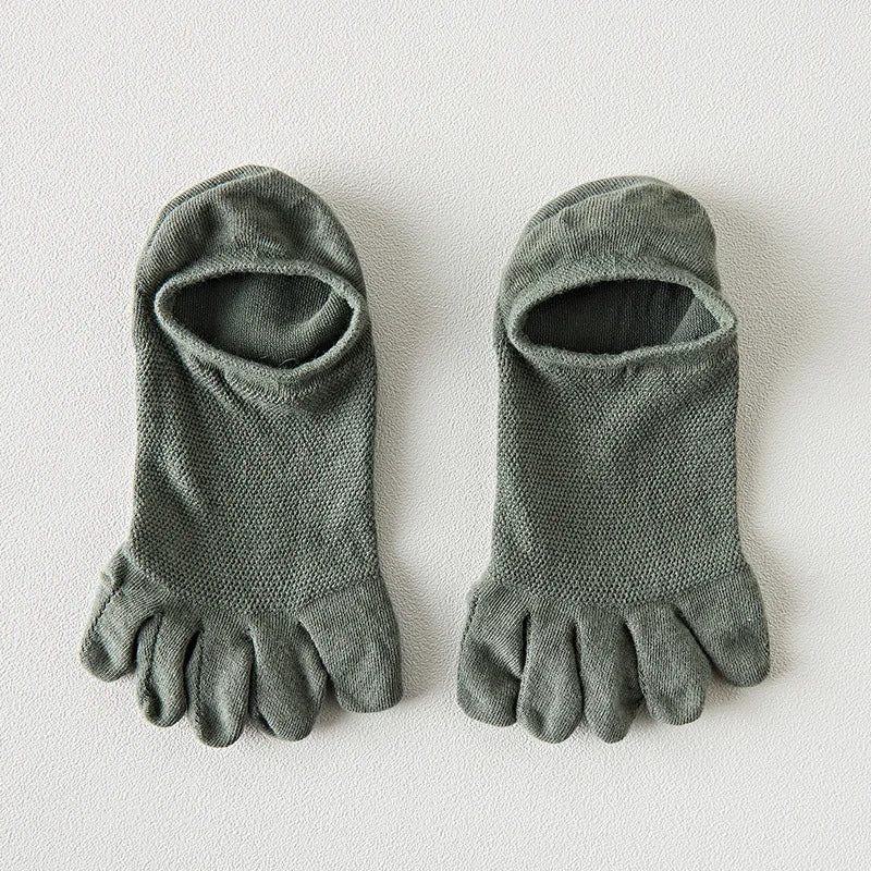 5-delige set teentjesokken - unieke katoenen vijfteensokken voor dames