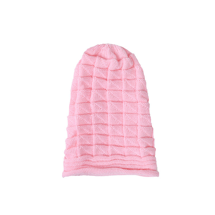 Gebreide slouch beanie - trendy winterhoed voor dames