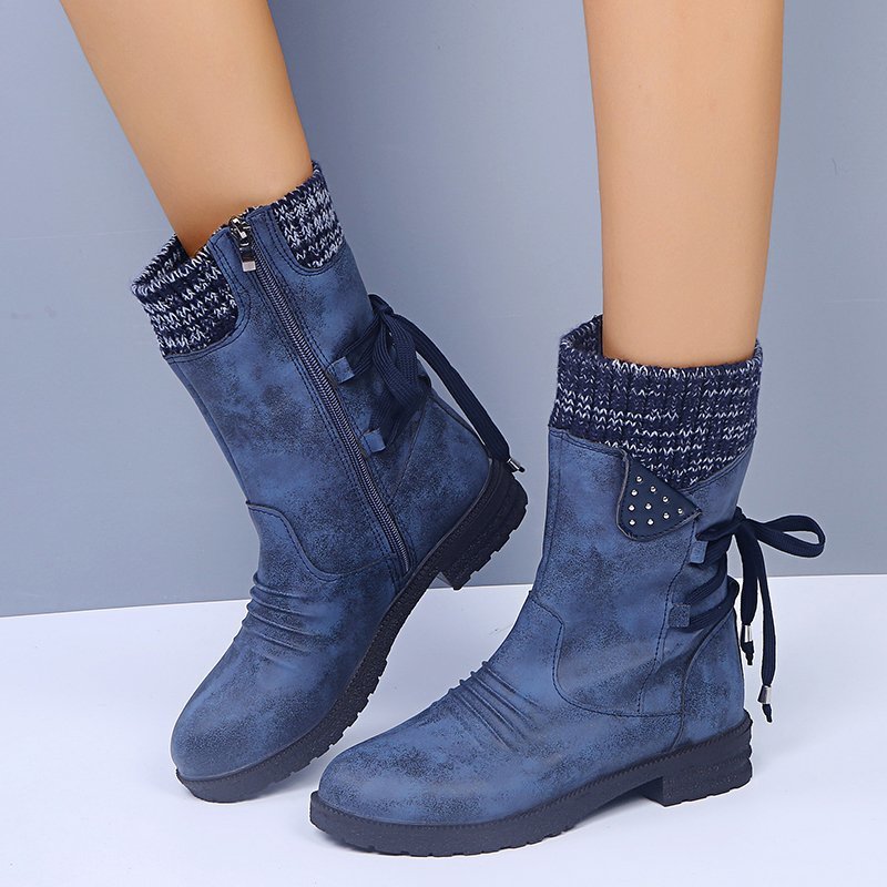 Mid-calf winterlaarzen - trendy dames winterschoenen