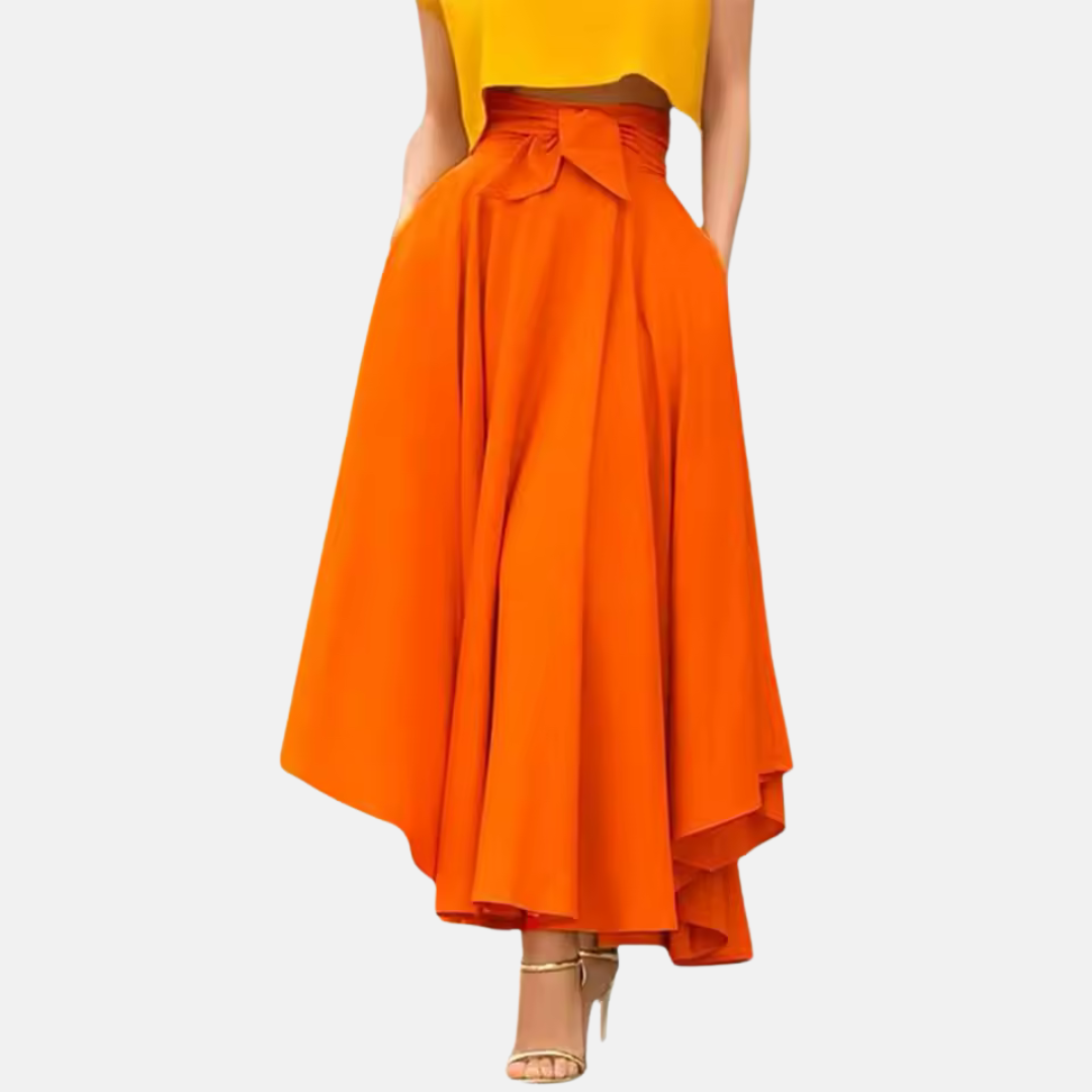 Vloeiende maxi rok - elegante dames maxirok