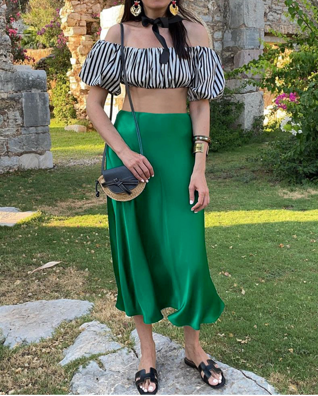 Vrouwen midi satin rok - luxueuze casual en formele outfit voor elke gelegenheid