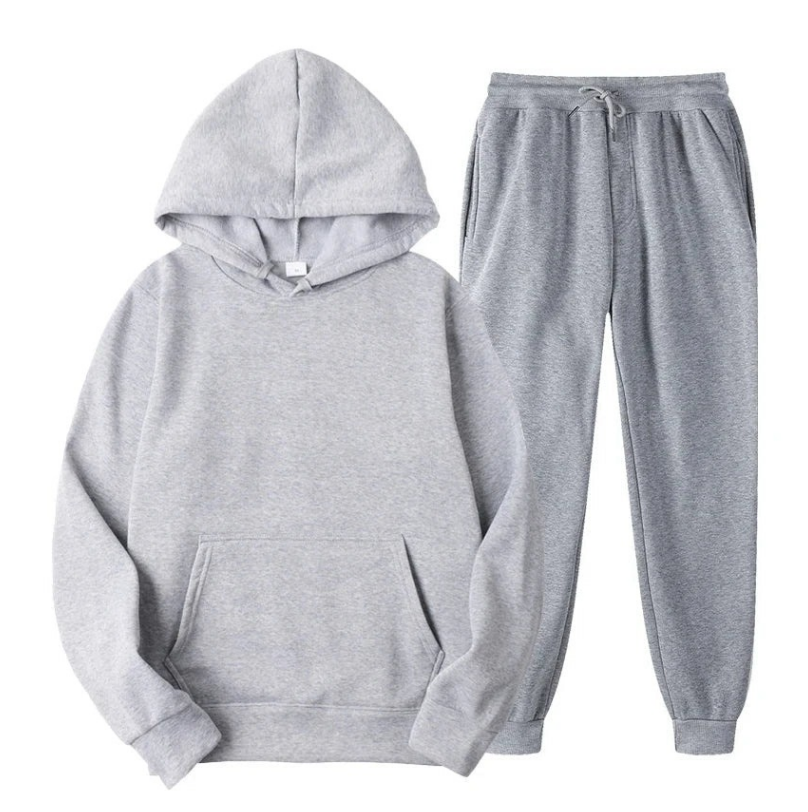 2-delige hoodie en joggingset - gezellige dames loungekleding
