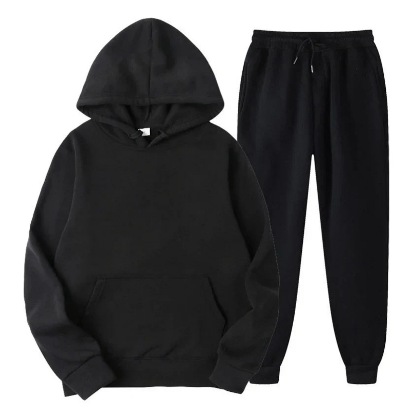 2-delige hoodie en joggingset - gezellige dames loungekleding