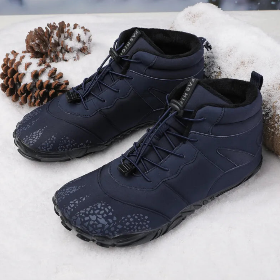 Lichte barefoot dames winterlaarzen - flexibel en gezellig