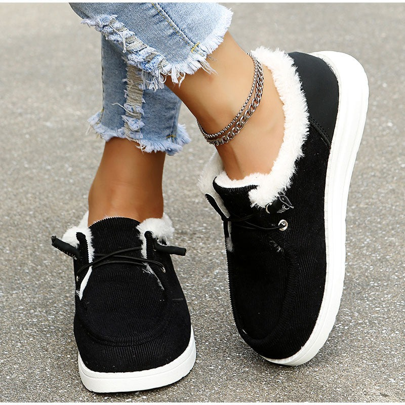 Dames winter sneakers - trendy en warme waterdichte schoenen