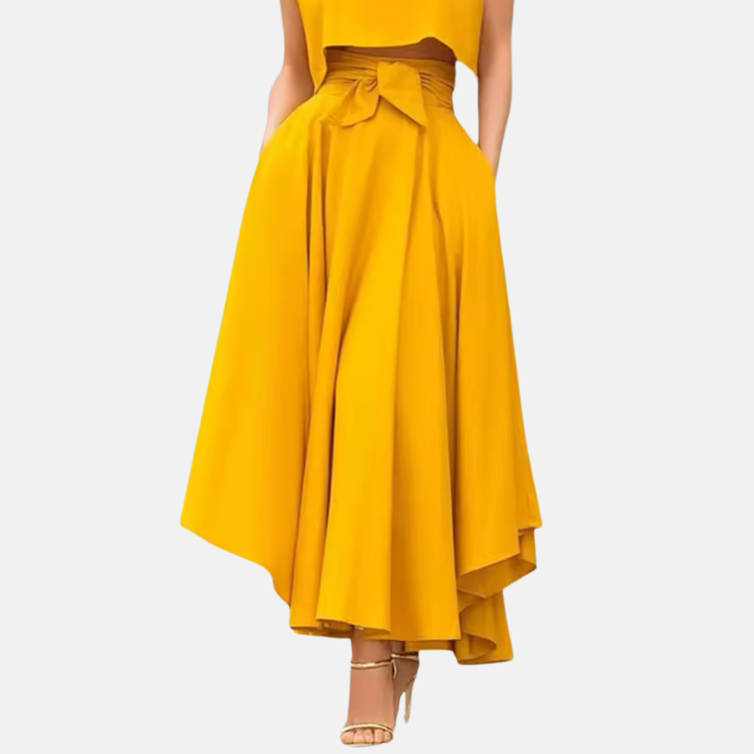 Vloeiende maxi rok - elegante dames maxirok