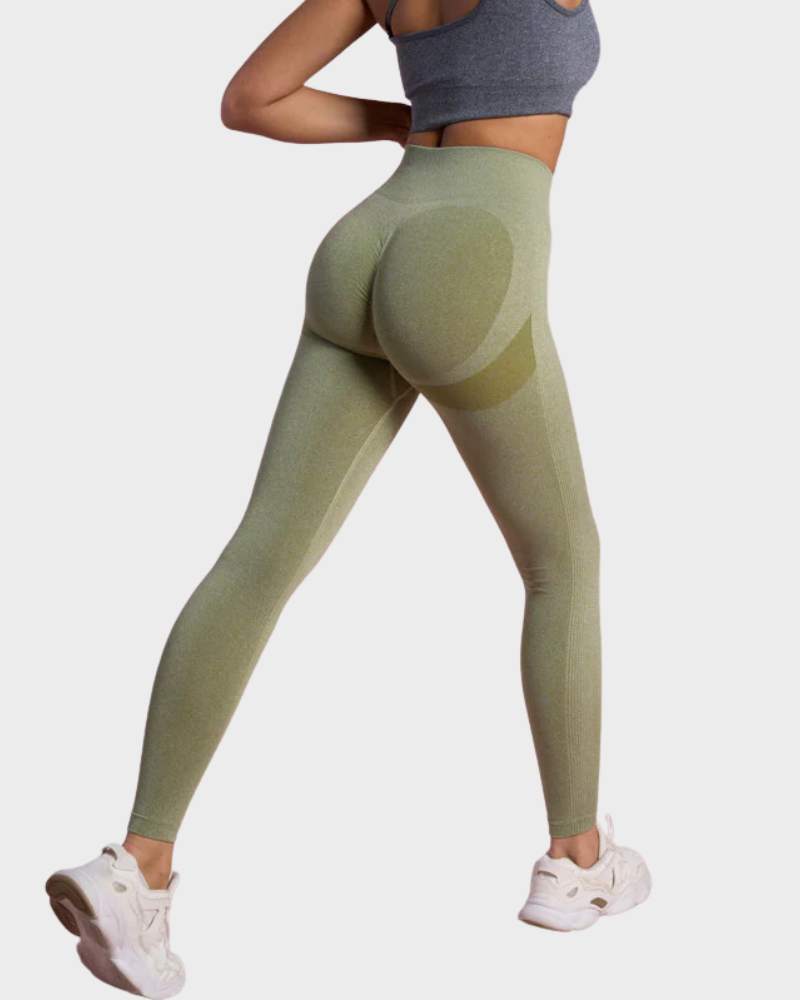 Hooggewaisted sportleggings - naadloze dames sportkleding