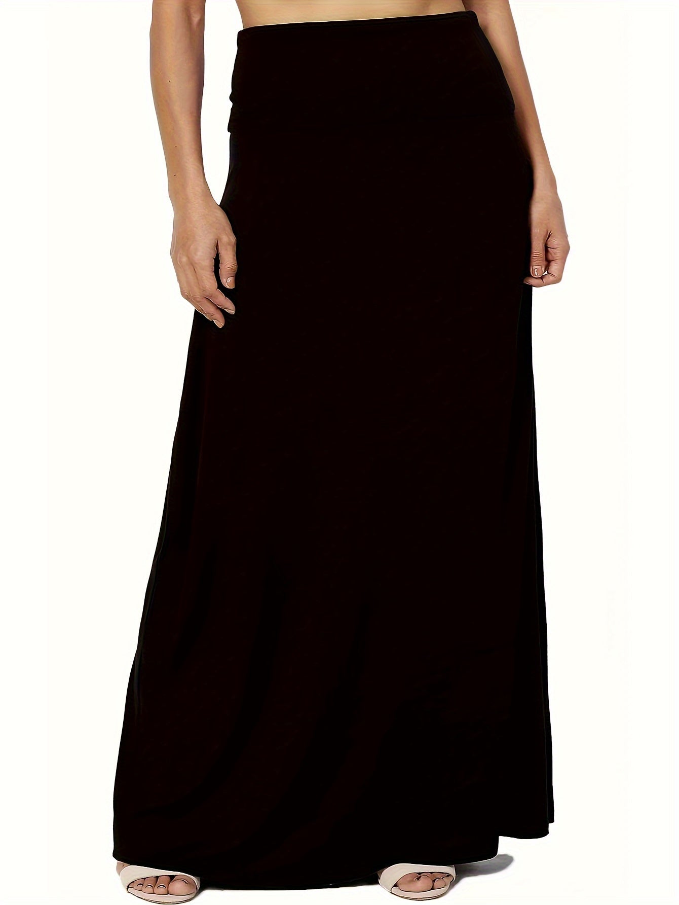 Maxi rok - verfijnde hoge taille dames rok