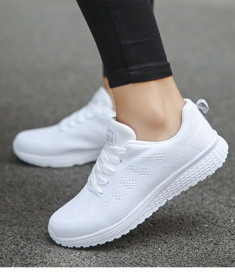 Dames lichtgewicht hardloopschoenen - ademende sneakers voor casual en actieve momenten
