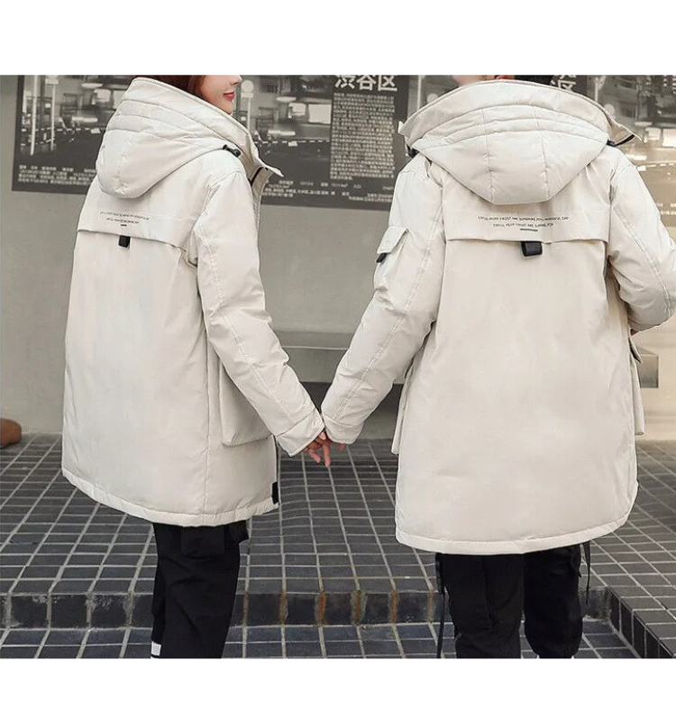 2-delige winterparka set - geïsoleerde jas met capuchon voor dames