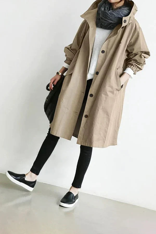 Waterafstotende trenchcoat - stijlvolle dames regenjas