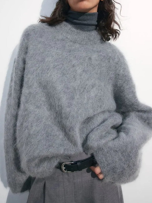 trui van mohair - oversized dames sweater - Bakkermode.nl