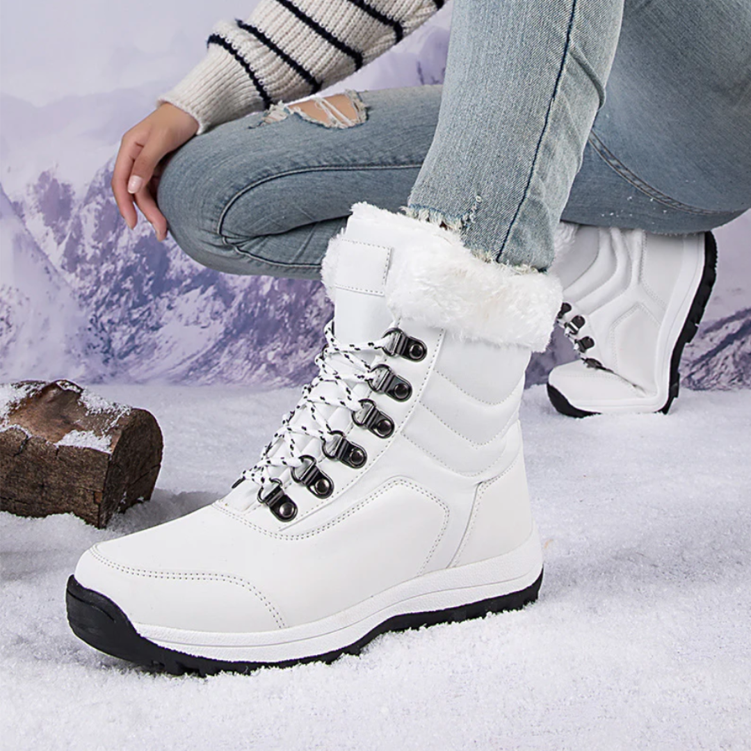 Dames winterschoenen - geïsoleerde waterdichte wandelschoenen