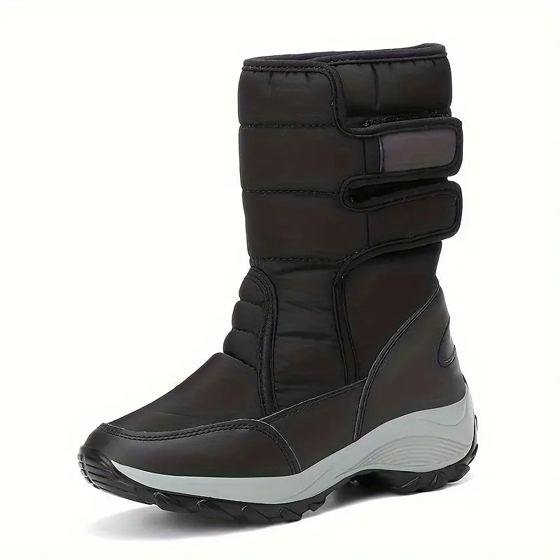 Dames winterlaarzen - geïsoleerde mid-tube snowboots voor buitenplezier - Bakkermode.nl