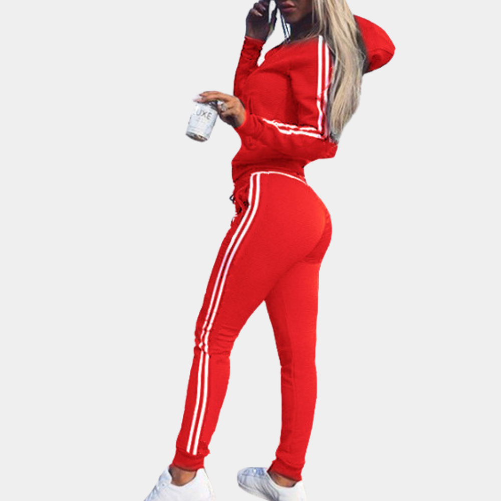 2-delige stijlvolle joggingset - dames tracksuit