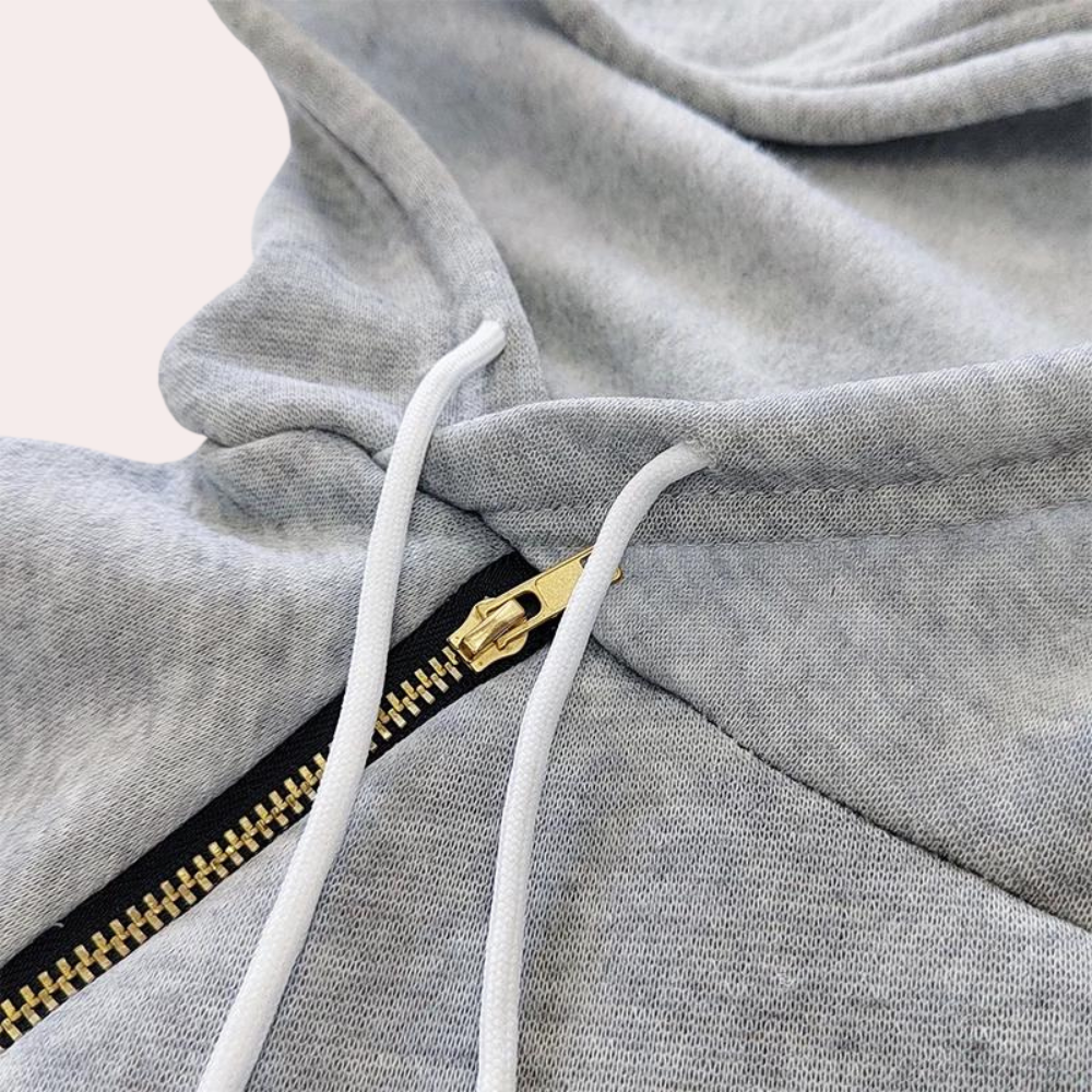 Hoodiedress - moderne dames sweatshirtjurk met zakken