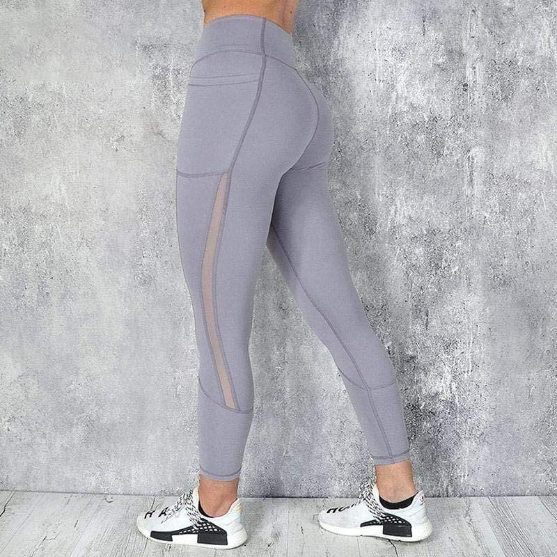 Thermoleggings - dames hoge taille leggings met telefoontas