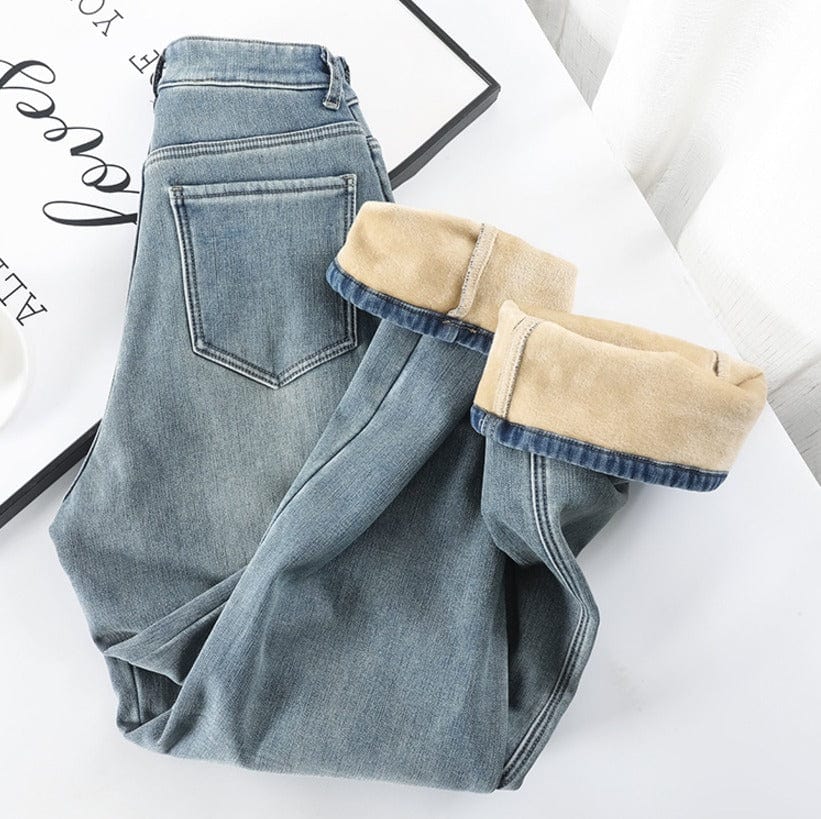 Dames relaxed wide leg jeans - stijlvolle vintage denim lichte blauw casual wear - hoge taille everyday broeken