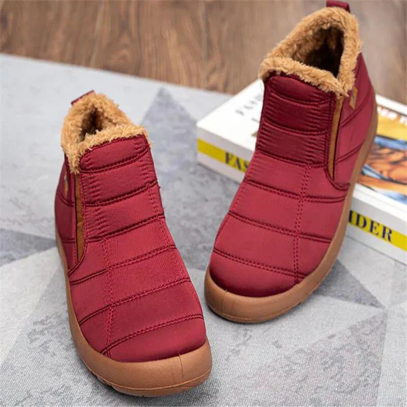 Dames quilted enkellaarsjes - warme en gezellige schoeisel voor de winter