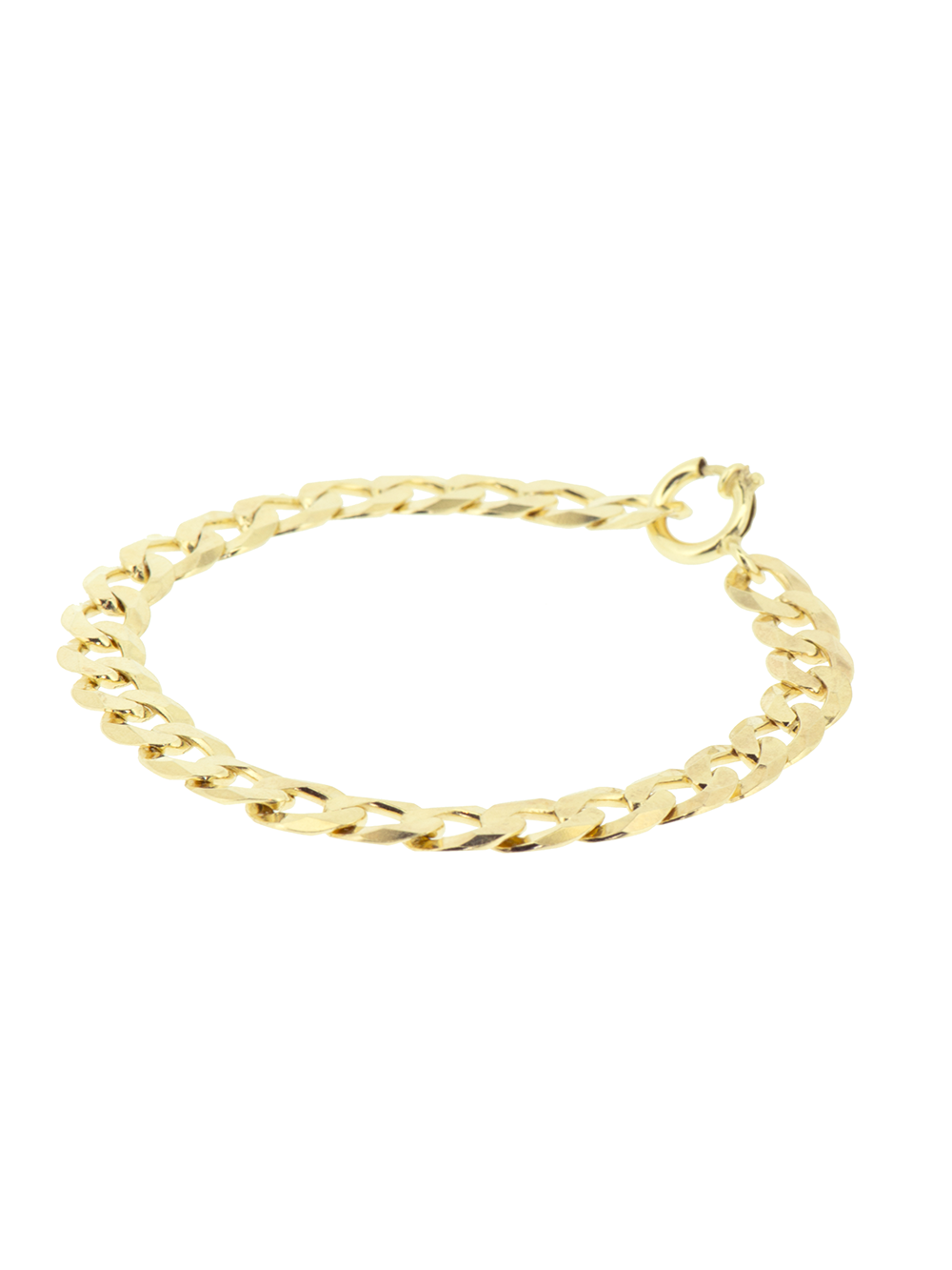 Gouden kettingarmband - elegante damesaccessoire van 14k goudplating