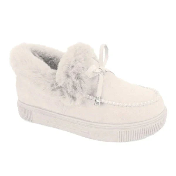 Faux fur instappers - gezellige casual damesfootwear