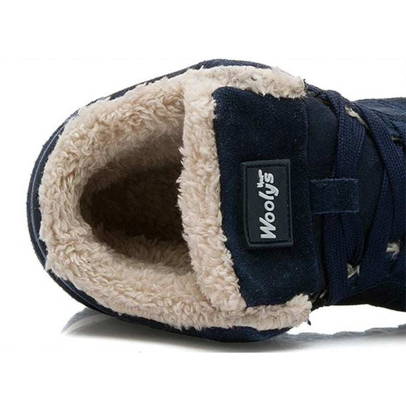 Sneakerboots - vardi dante™ wooly's warme sportieve schoenen voor dames