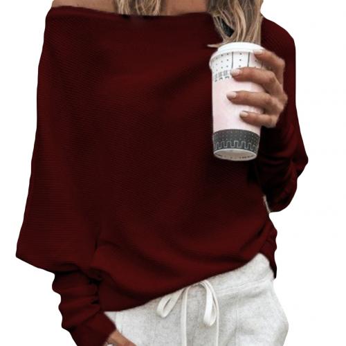 Dames off-shoulder jumper - casual en trendy voor iedere dag