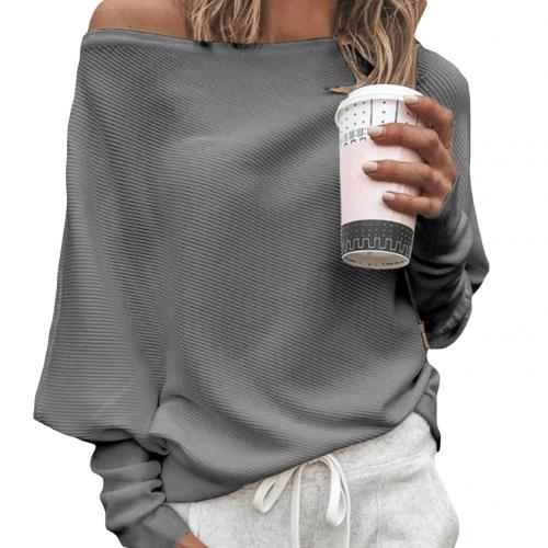 Dames off-shoulder jumper - casual en trendy voor iedere dag