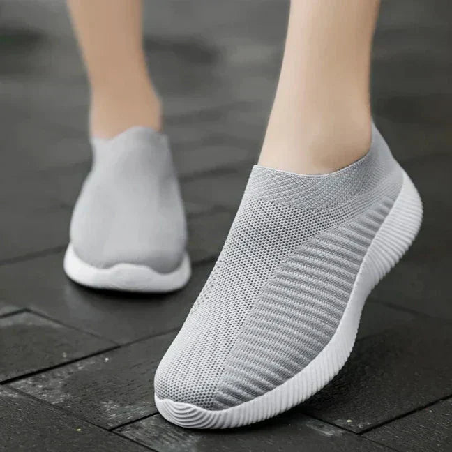 Slip-on sneakers - ademende damesschoenen voor elke dag