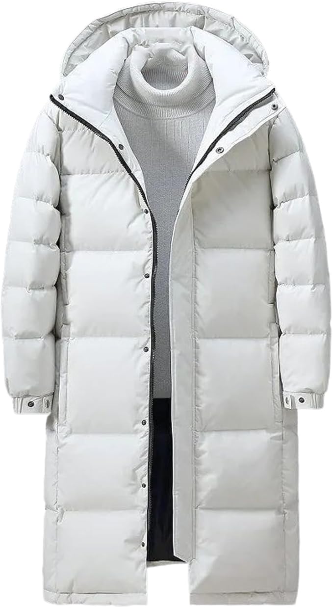 Geïsoleerde winterjas - lange dames gewatteerde parka