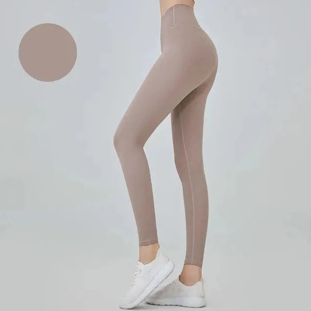 Dames stretch leggings - hoge taille voor yoga, sportschool en casual gebruik