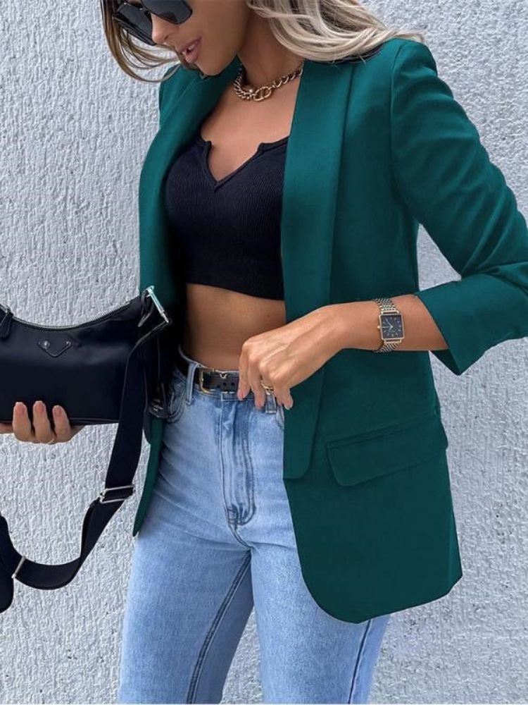 Dames tailored blazer - stijlvolle jasje voor professioneel gebruik