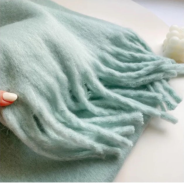 Luxe kasjmier sjaal - elegante dames winteraccessoire - Bakkermode.nl