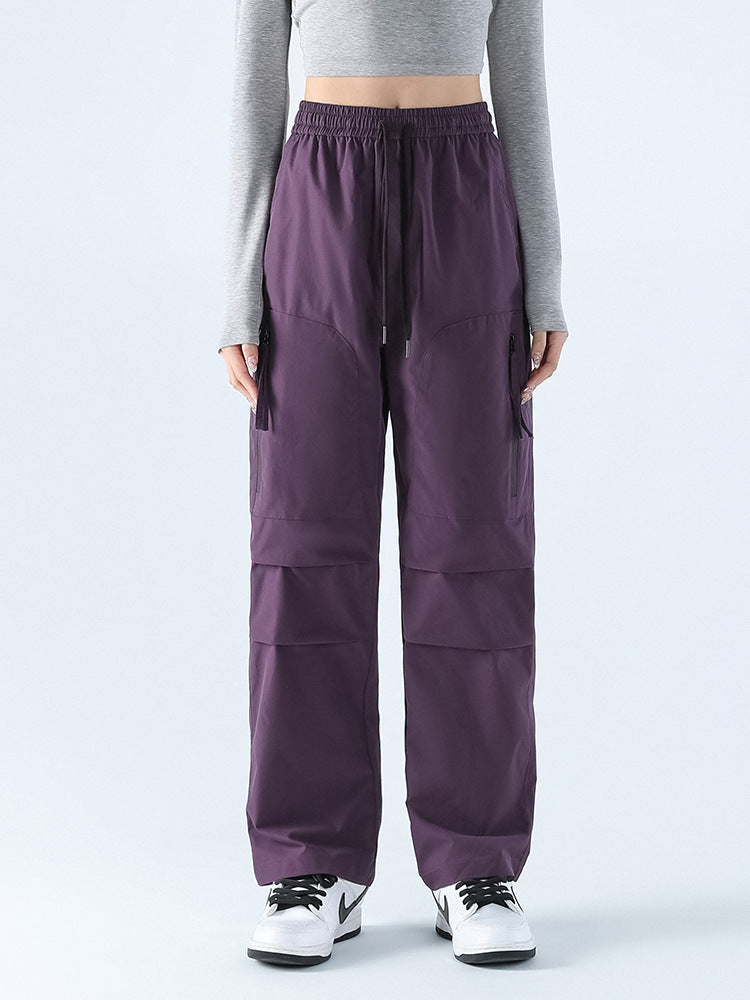 Dames cargo broek met stretch voor casual wear - duurzame trousers met meerdere zakken