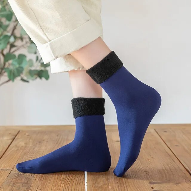 4-delige thermo sokken set - gezellige dames wintersokken