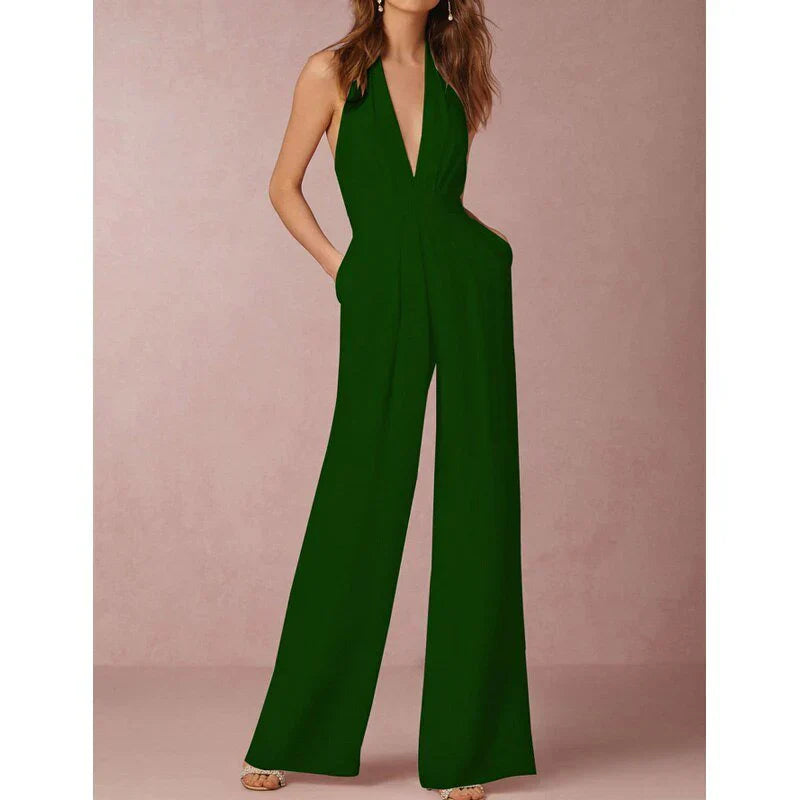 Elegante jumpsuit - stijlvolle mouwloze damesoutfit