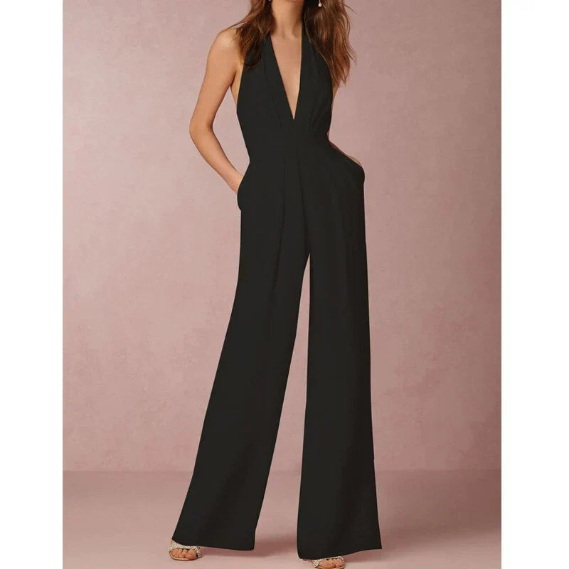 Elegante jumpsuit - stijlvolle mouwloze damesoutfit