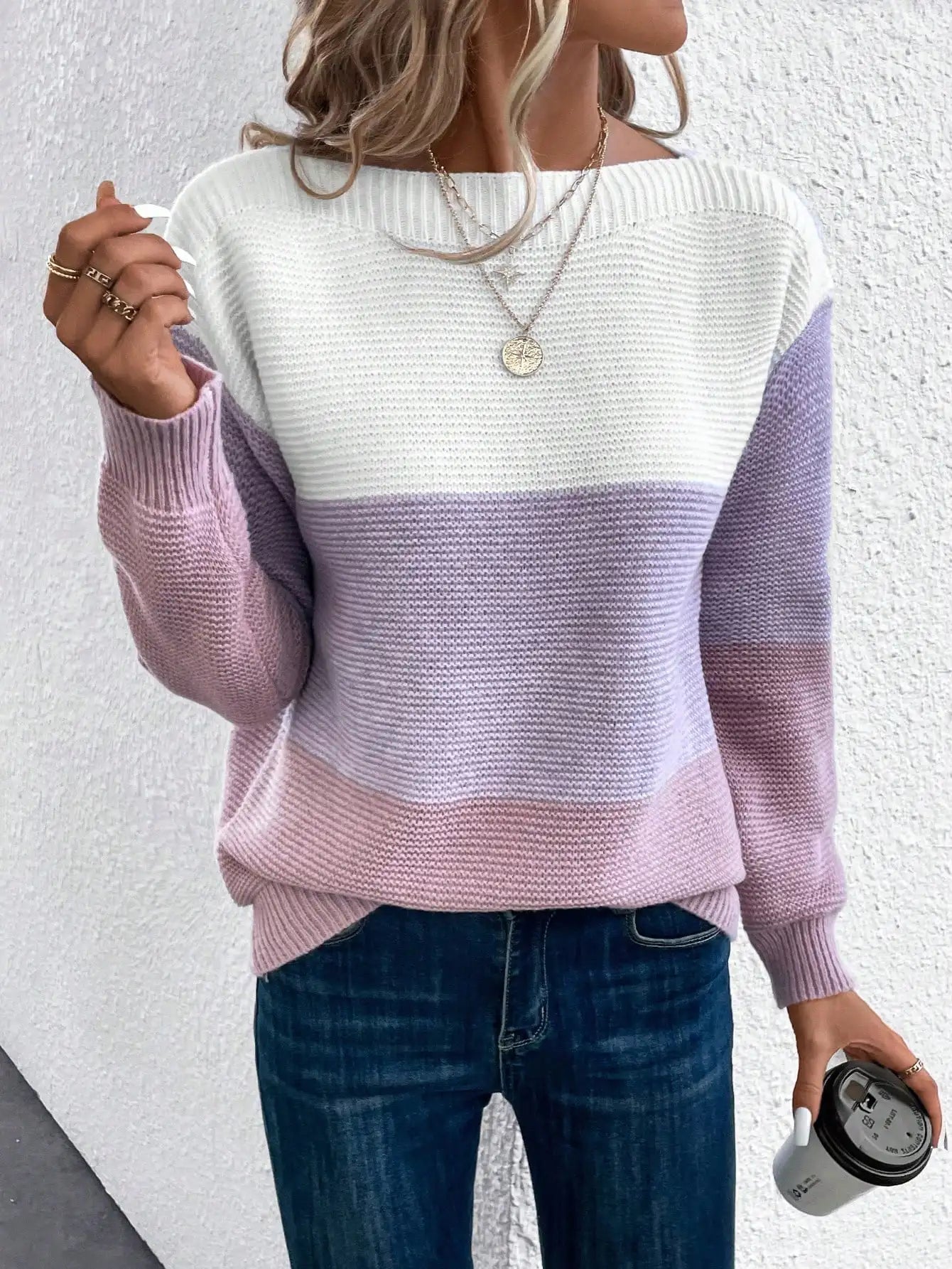 Gebreide trui - stijlvolle dames oversized knitwear