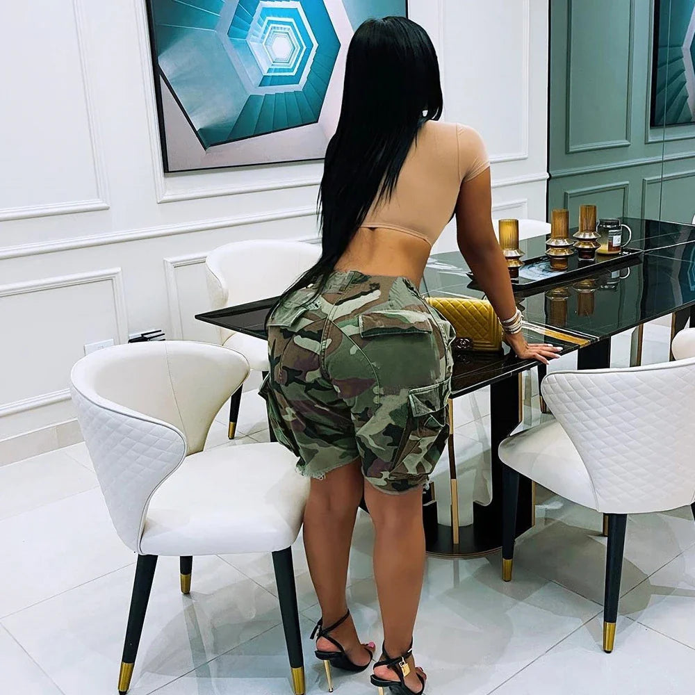 Trendy camouflage broekrok - Bakkermode.nl