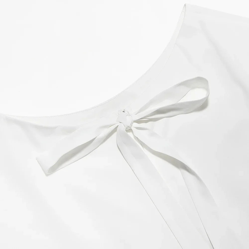 Uitlopende high-waist mini rok - Bakkermode.nl