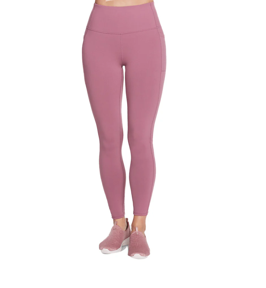Hoge taille roze legging - Bakkermode.nl