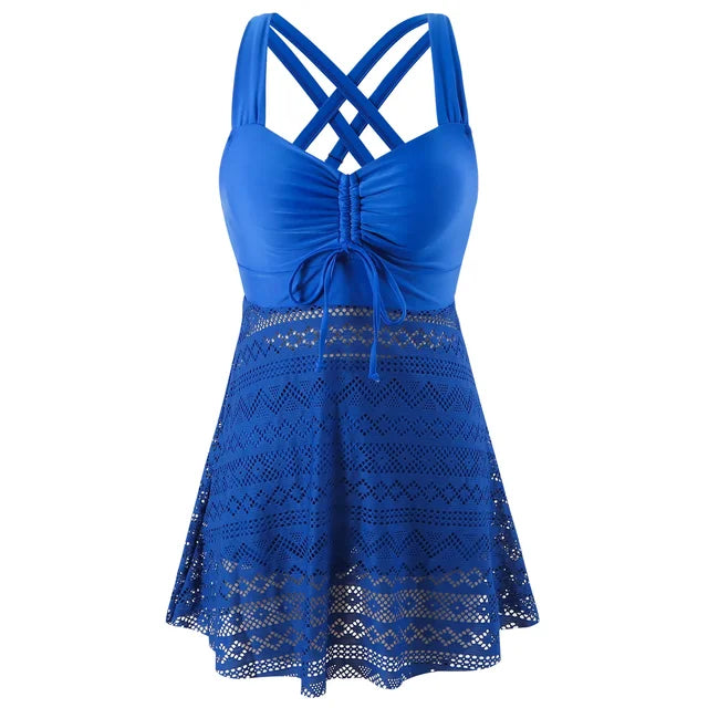 2-delige tankini set - trendy dames zwemkleding