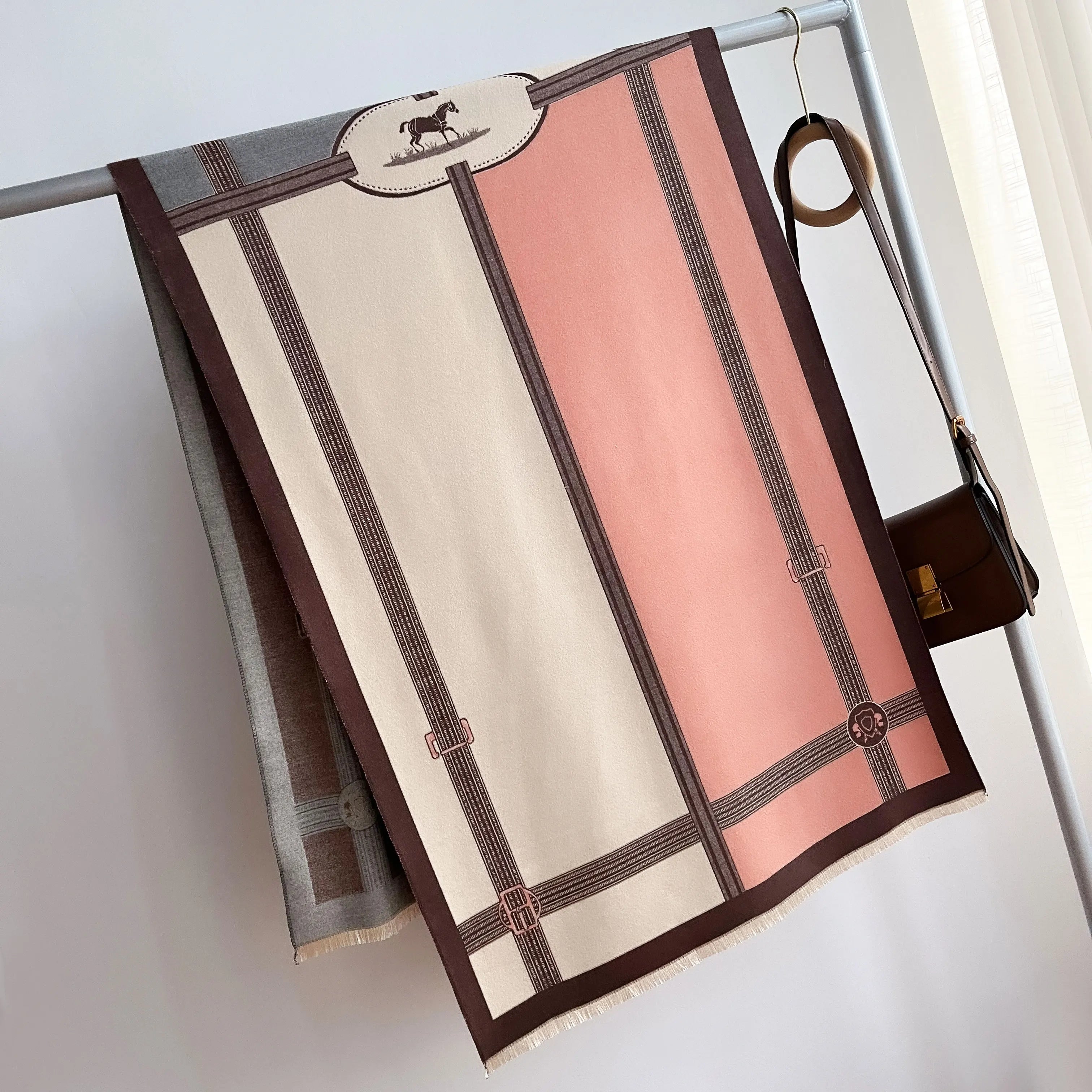 Cashmere sjaal - luxueuze winterwrap voor dames - Bakkermode.nl