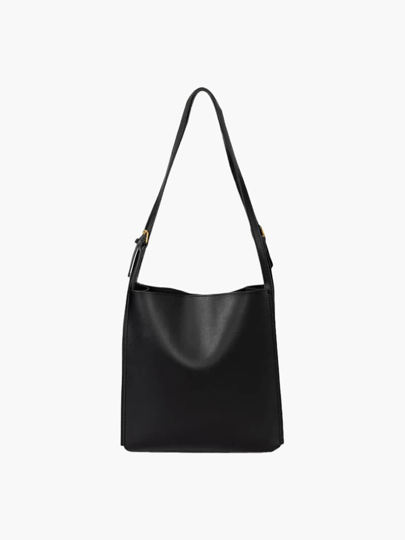 Leren schoudertas dames - casual dagelijkse tas - Bakkermode.nl