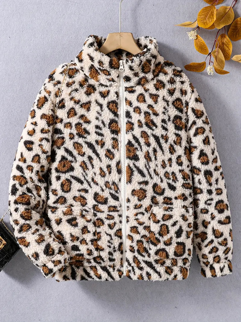 Teddy fleece half-zip sweatshirt - stijlvolle damespullover