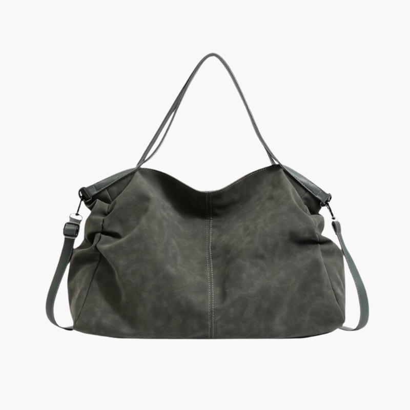 Dames grote leren tote bag - ruime handtas voor veelzijdig dagelijks gebruik