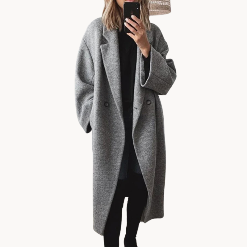 Winterjas - stijlvolle oversized damesjas voor warmte en flair