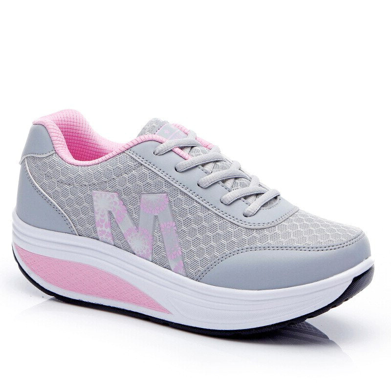 Wedge sneakers - gezellige casual dames schoenen